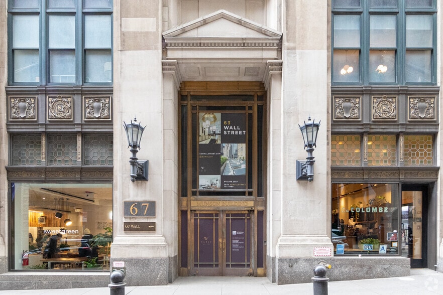 63 Wall St, New York, NY à louer - Photo du bâtiment - Image 3 de 7