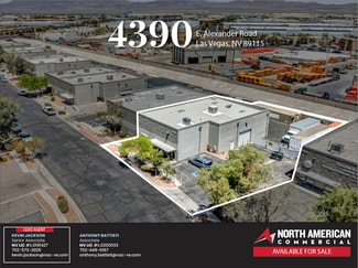 Plus de détails pour 4390 E Alexander Rd, Las Vegas, NV - Industriel à vendre