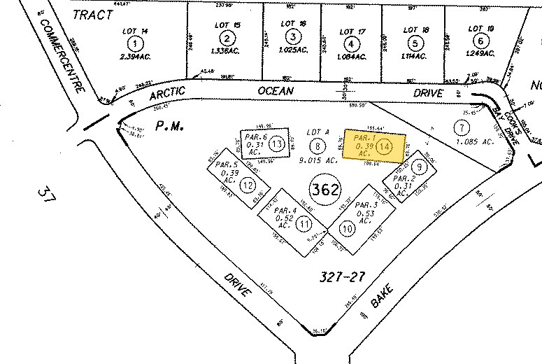 25391 Commercentre Dr, Lake Forest, CA à louer - Plan cadastral - Image 2 de 34