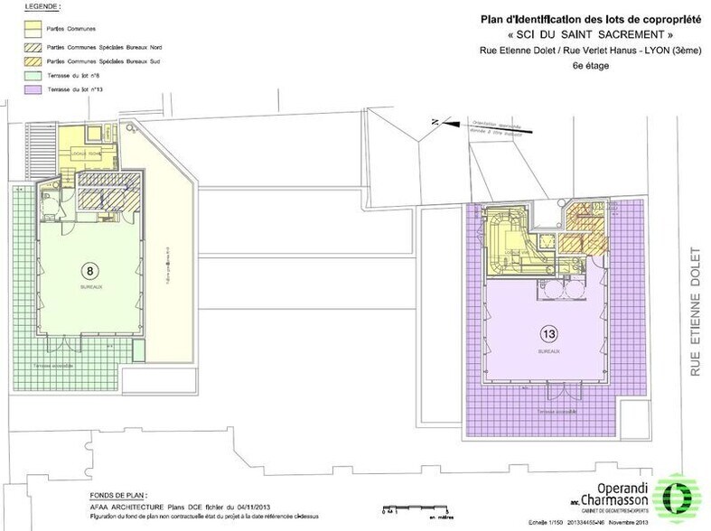 Bureau dans Lyon à louer - Plan d’étage - Image 3 de 3