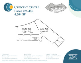 100 Crescent Center Pkwy, Tucker, GA for lease Floor Plan- Image 2 of 2