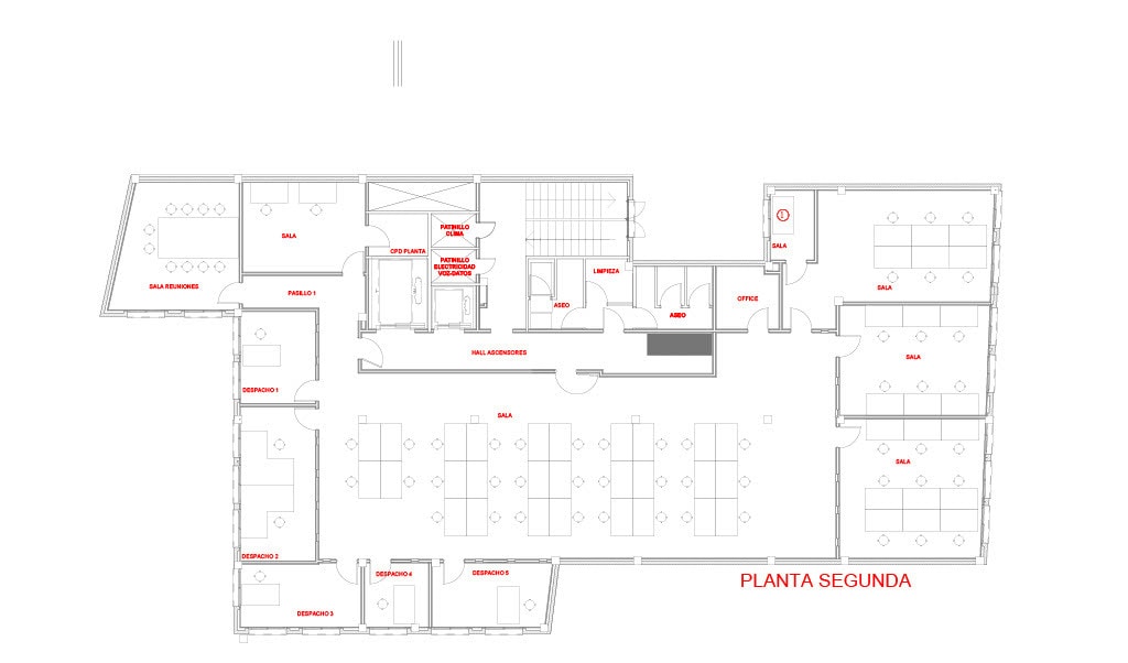 Calle de la Coruña, 29, Madrid, Madrid for lease Typical Floor Plan- Image 1 of 3