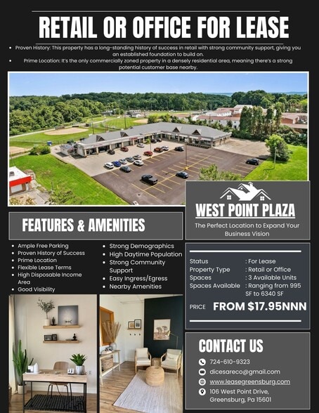 100 West Point Dr, Greensburg, PA à louer - Autre - Image 3 de 16