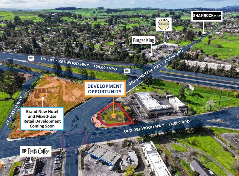 7675 Old Redwood Hwy, Cotati, CA à vendre - Photo du bâtiment - Image 2 de 7