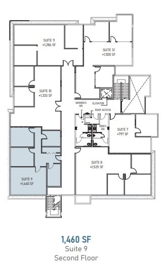 5665 Oberlin Dr, San Diego, CA 92121 - Unit 9 - - Floor Plan - Image 1 of 1