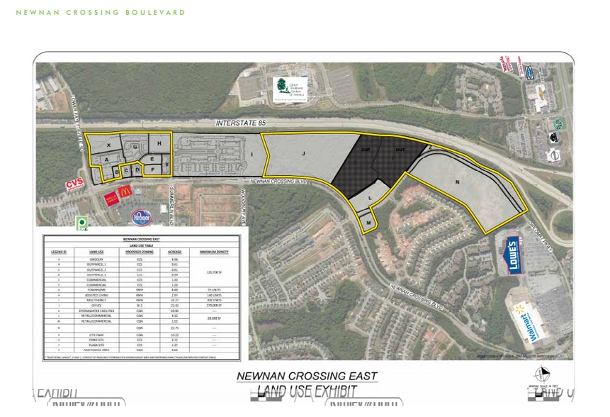 Newnan Crossing Blvd East, Newnan, GA à vendre - Aérien - Image 1 de 1