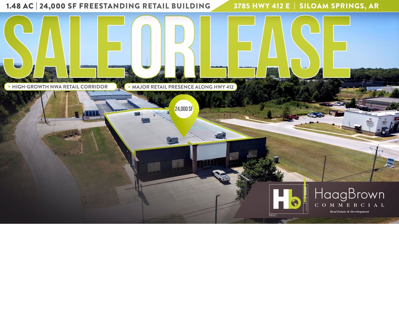 3785 Hwy 412, Siloam Springs, AR for lease Building Photo- Image 1 of 6