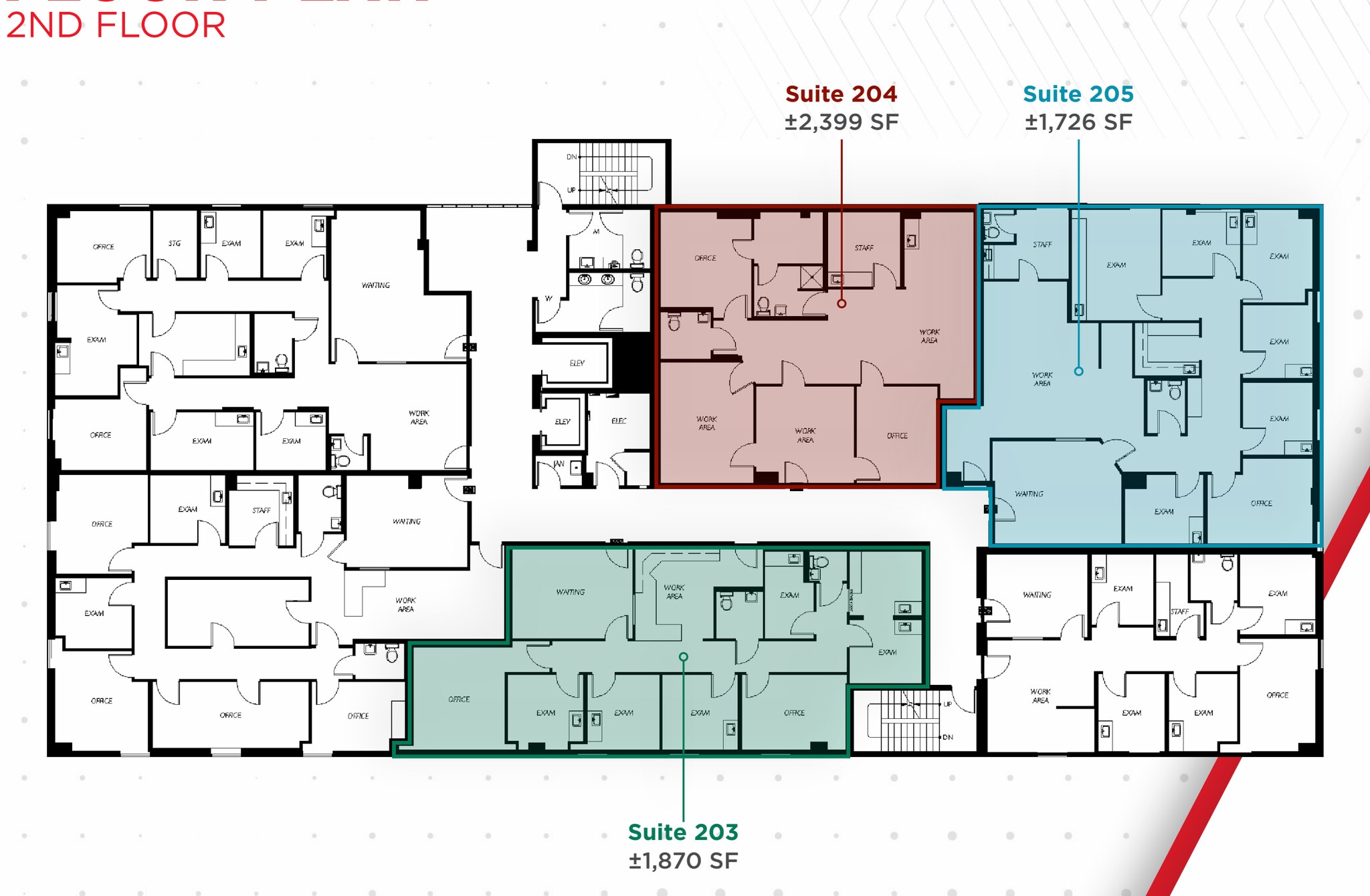 2323 16th St, Bakersfield, CA for lease Floor Plan- Image 1 of 1