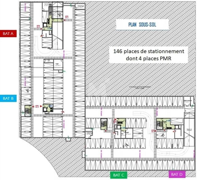 Allée De La Citoyenneté, Lieusaint for lease - Site Plan - Image 2 of 9