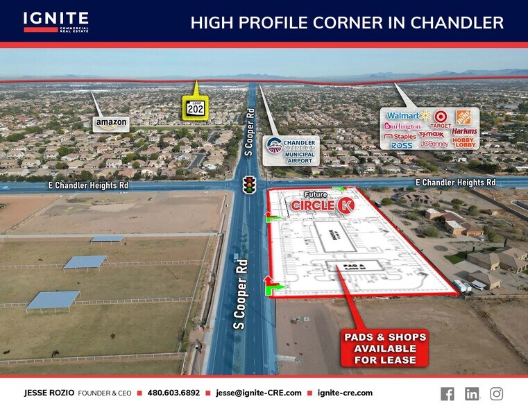 S Cooper Rd & Chandler Heights Rd, Chandler, AZ à louer - Photo du bâtiment - Image 3 de 7