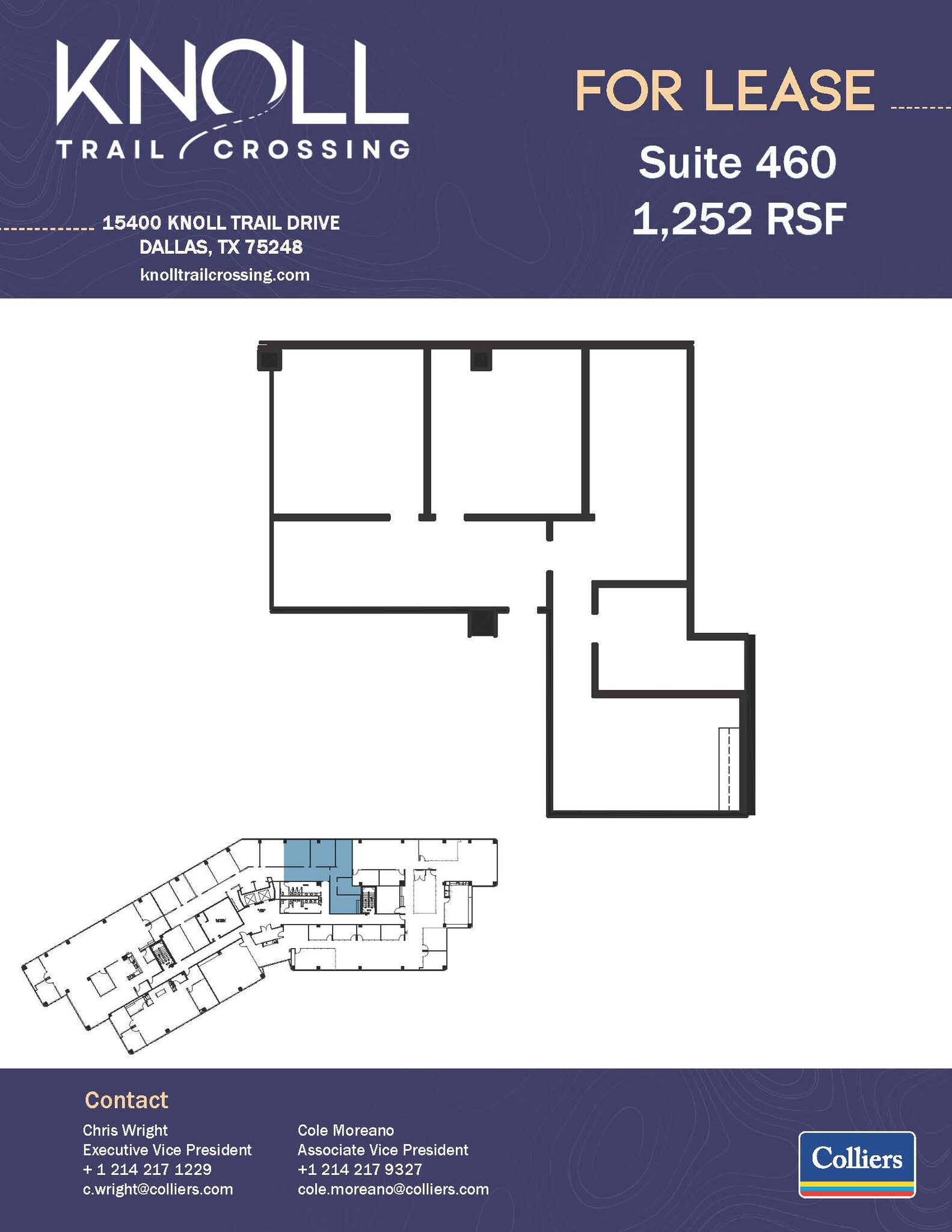 15400 Knoll Trail Dr, Dallas, TX for lease Floor Plan- Image 1 of 1