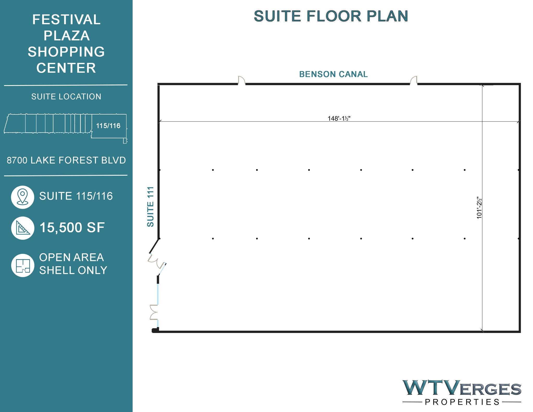 8700 Lake Forest Blvd, New Orleans, LA for lease Floor Plan- Image 1 of 5