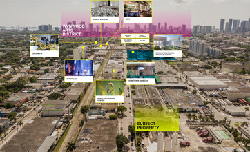 1500 NW 22nd St, Miami, FL - AÉRIEN  Vue de la carte