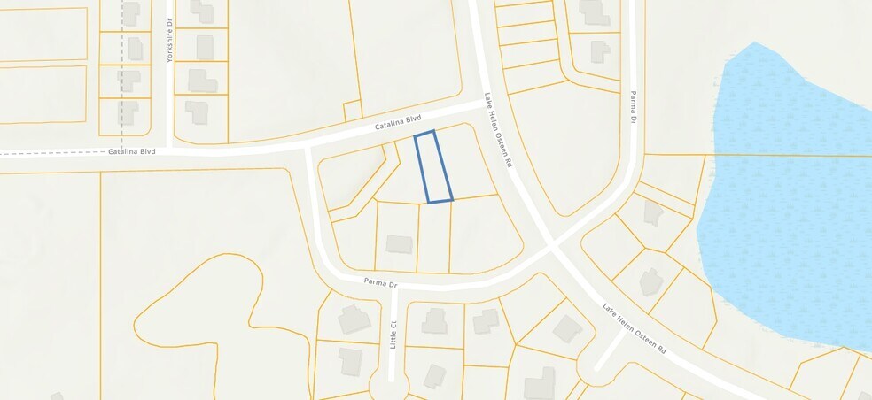 2051 Catalina Blvd, Deltona, FL for sale - Plat Map - Image 1 of 1