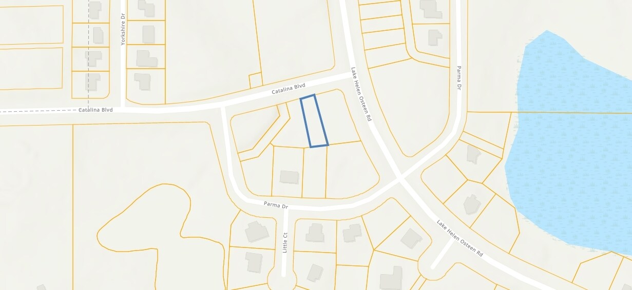 2051 Catalina Blvd, Deltona, FL for sale Plat Map- Image 1 of 2