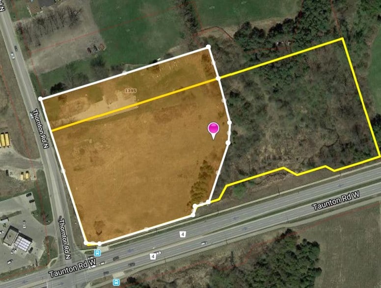 1395 Thornton Rd N, Oshawa, ON for sale - Aerial - Image 2 of 4