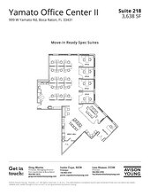 999-1001 W Yamato Rd, Boca Raton, FL à louer Plan d’étage- Image 1 de 5