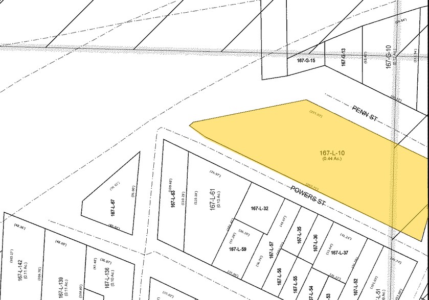 211 Garnier St, Pittsburgh, PA for sale - Plat Map - Image 2 of 5