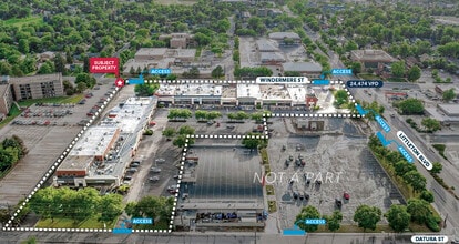 1500 W Littleton Blvd, Littleton, CO - Aerial  map view