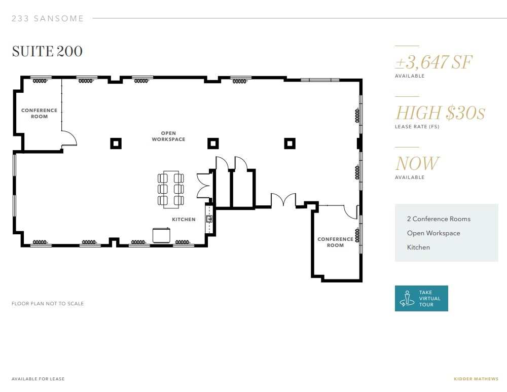 233-241 Sansome St, San Francisco, CA for lease Floor Plan- Image 1 of 1