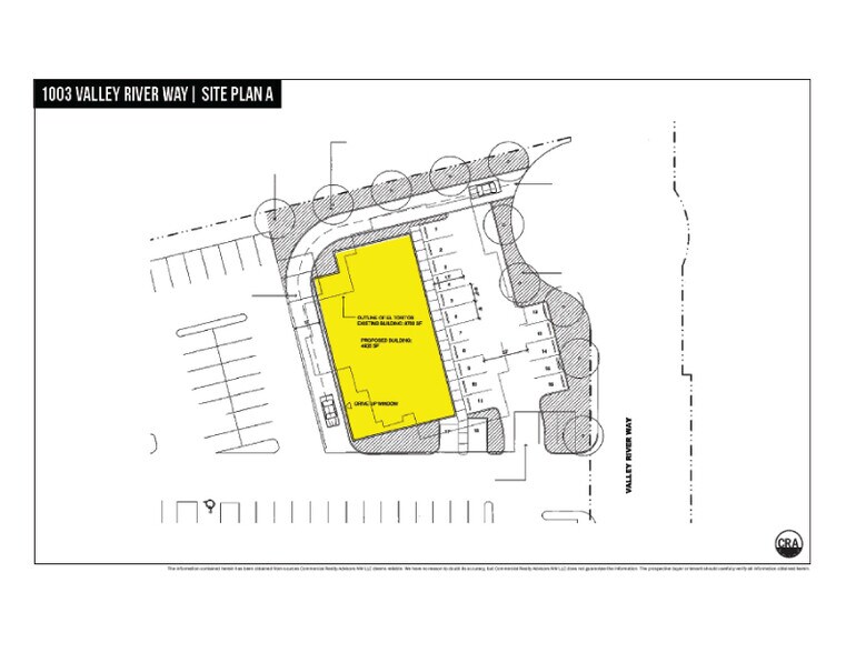 1003 Valley River Way, Eugene, OR à louer - Plan de site - Image 2 de 3