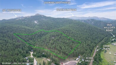 1201A Old Hill City Rd, Keystone, SD - Aerial  map view - Image1