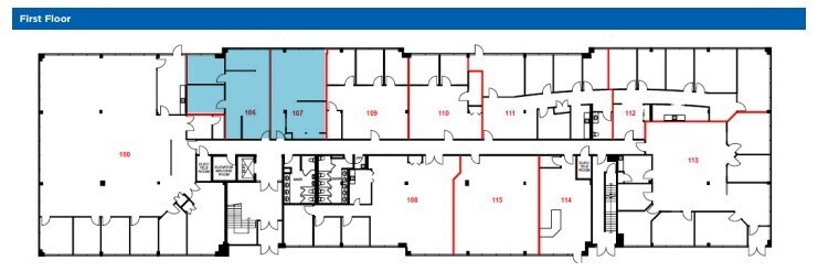 16 Four Seasons Pl, Toronto, ON à louer Plan d’étage- Image 1 de 1