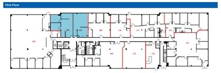 16 Four Seasons Pl, Toronto, ON à louer Plan d’étage- Image 1 de 1