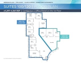 1415 L St, Sacramento, CA for lease Floor Plan- Image 1 of 1