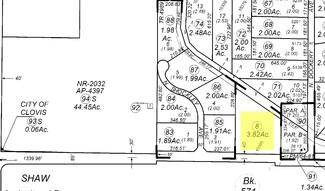 Plus de détails pour 10368 E Shaw Ave, Clovis, CA - Terrain à louer