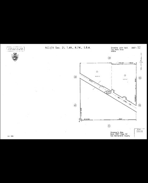 0 PHELAN, Pinon Hills, CA à vendre - Plan cadastral - Image 2 de 2