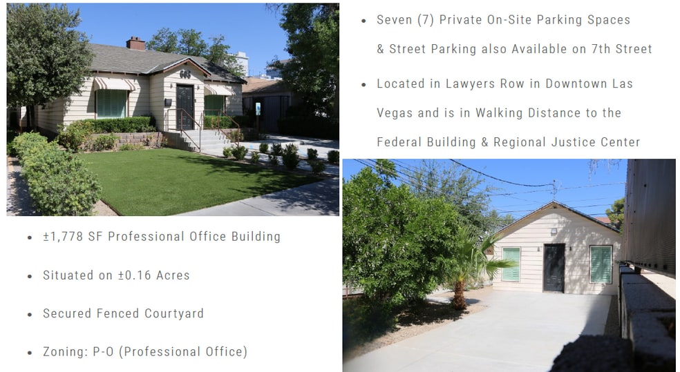 608 S 7th St, Las Vegas, NV à vendre - Photo du bâtiment - Image 2 de 5