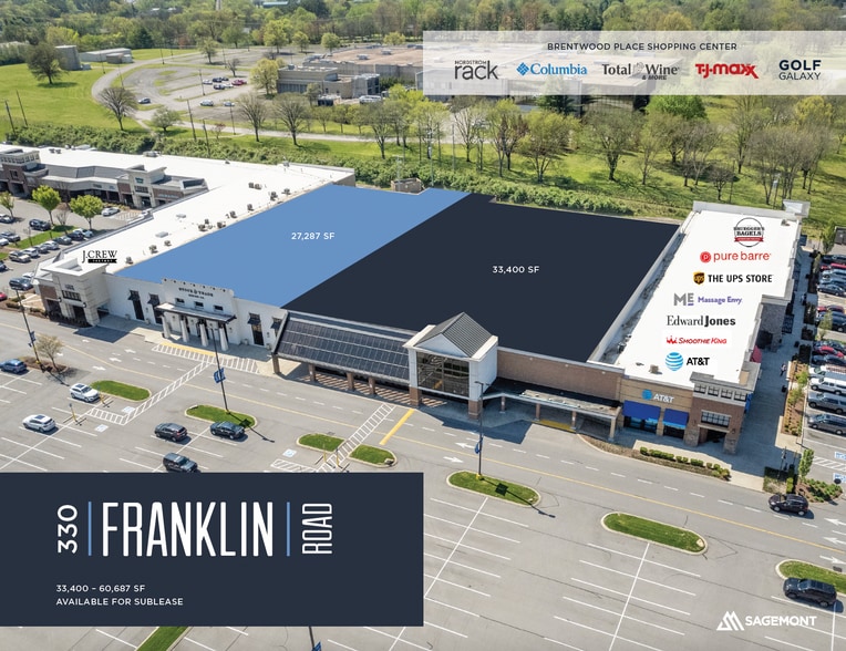 300-330 Franklin Rd, Brentwood, TN for lease - Building Photo - Image 3 of 13
