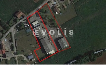 674 Chemin De Chasse, Beauvoir-de-Marc, ISE - Aérien  Vue de la carte