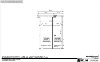 270 Carpenter Dr NE, Sandy Springs, GA for lease Floor Plan- Image 1 of 1