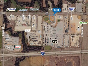 16500 W Highway 66, Yukon, OK - Aerial  map view
