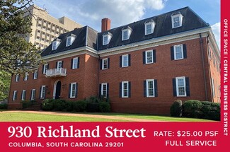 Plus de détails pour 930 Richland St, Columbia, SC - Bureau à louer