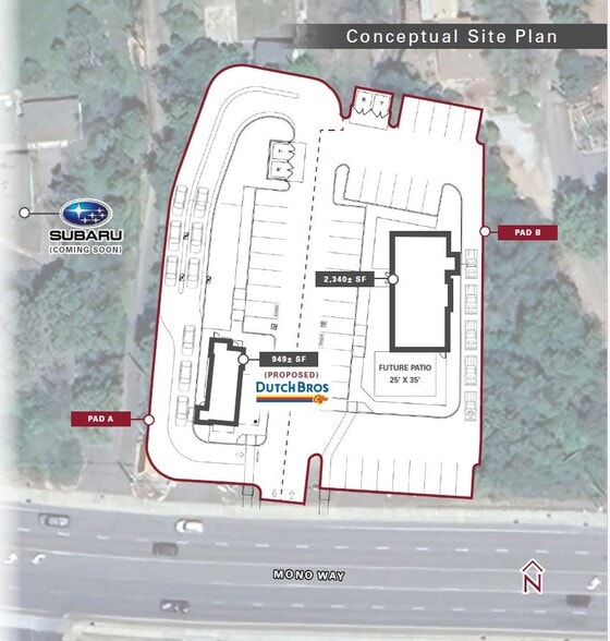12842 Mono Way, Sonora, CA for lease - Building Photo - Image 2 of 3