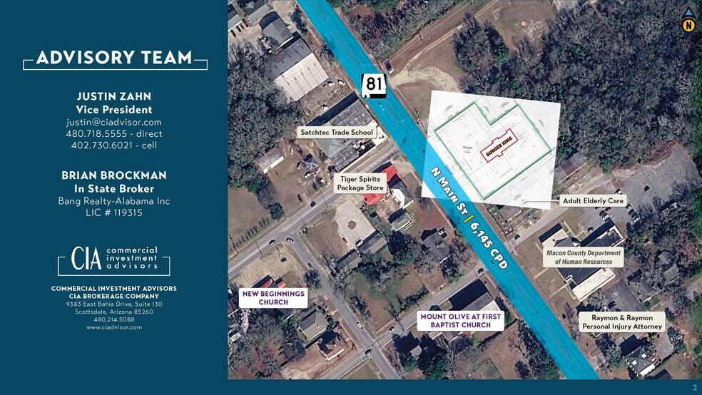 504 N Main St, Tuskegee, AL à vendre - Photo du bâtiment - Image 3 de 4
