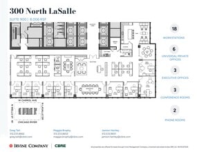 300 N LaSalle St, Chicago, IL for lease Site Plan- Image 1 of 2