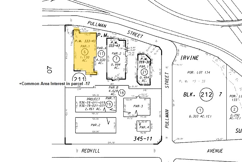 3184 Pullman St, Costa Mesa, CA à vendre - Plan cadastral - Image 1 de 1