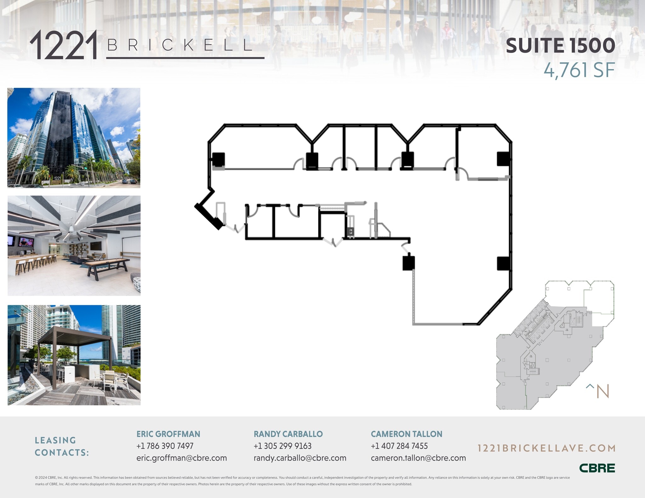 1221 Brickell Ave, Miami, FL for lease Site Plan- Image 1 of 1