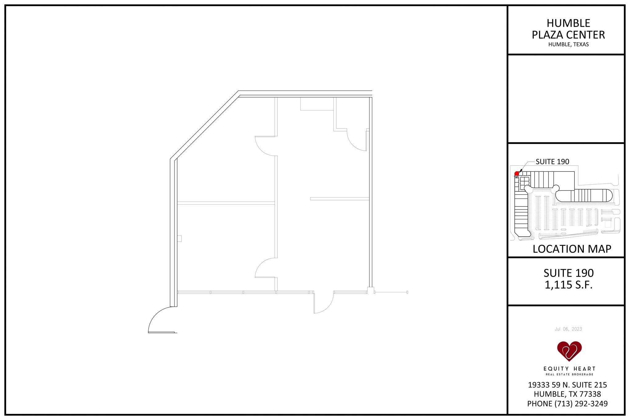 19333 N US 59 Hwy, Humble, TX for lease Site Plan- Image 1 of 1