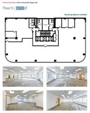 855 8th Ave SW, Calgary, AB à louer Plan d’étage- Image 1 de 1