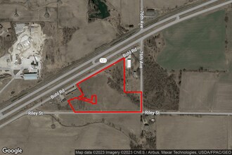 7664 Bohl Rd, Zeeland, MI - AERIAL  map view