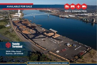 Plus de détails pour 29191 Dike Rd, Rainier, OR - Industriel à vendre