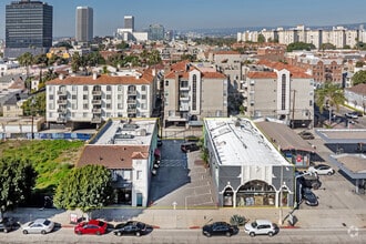 617 S La Brea Ave, Los Angeles, CA - AERIAL map view
