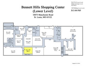 10037-10091 Manchester Rd, Warson Woods, MO à louer Photo intérieure- Image 1 de 1