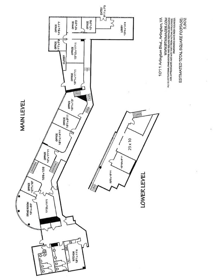 1011-1121 Arlington Blvd, Arlington, VA for lease Floor Plan- Image 1 of 1