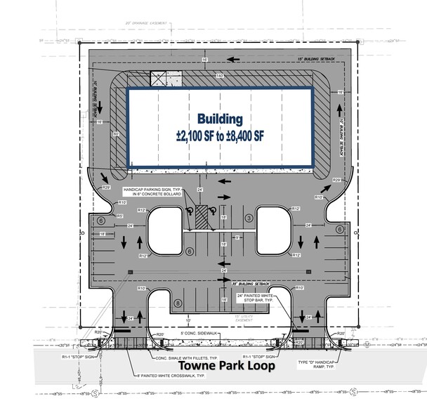 606 Towne Park Loop, Rincon, GA for lease - Floor Plan - Image 2 of 11